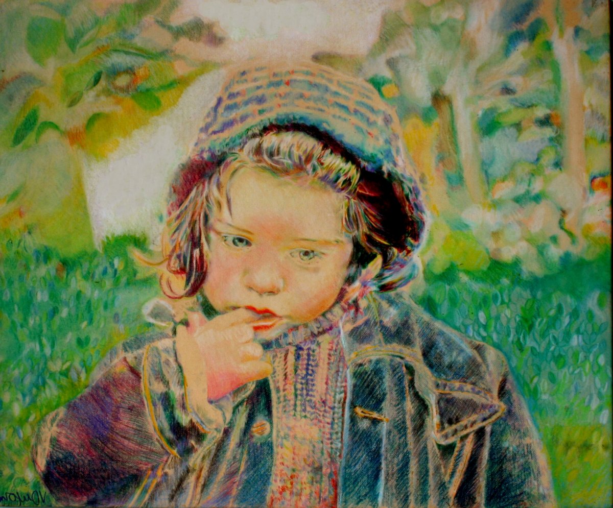 Anaïs et la forêt magique 70 x 80